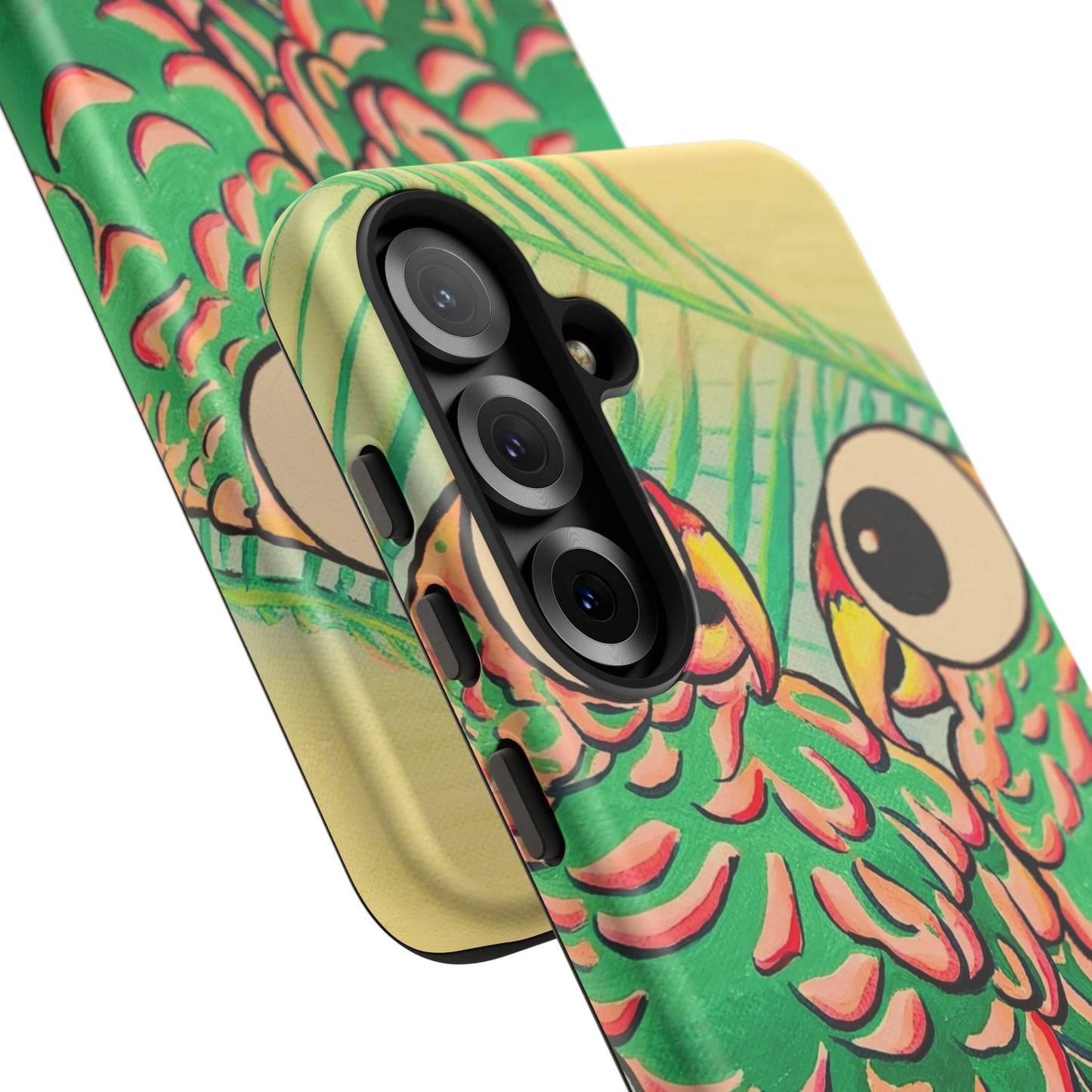 Chatty Cyclops Parrots Tough Phone Case
