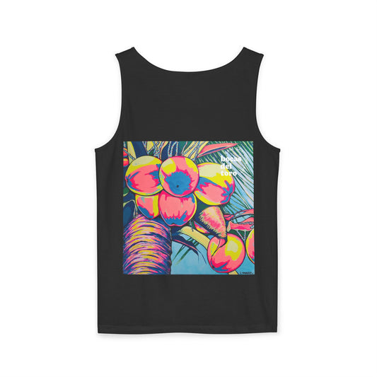 Unisex Neon Coconuts Tank Top - Perfect for Summer Vibes