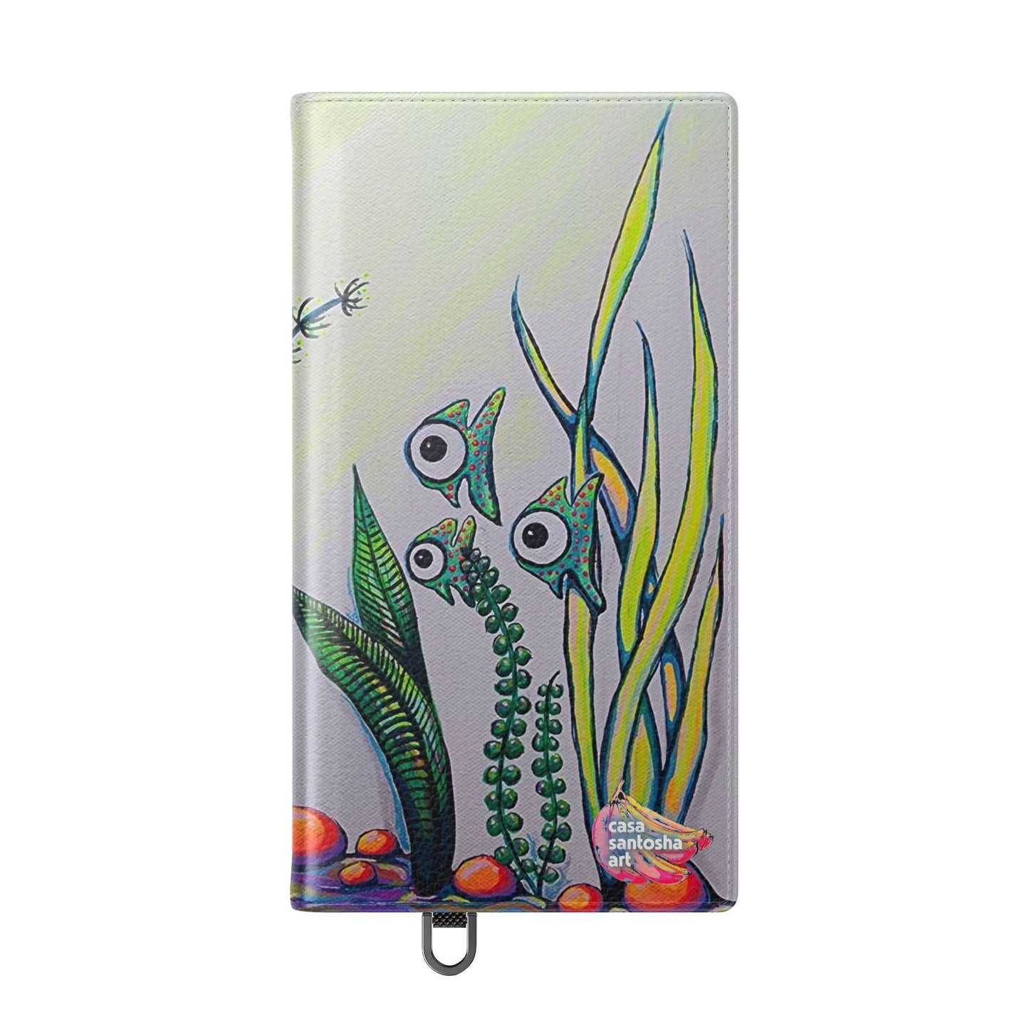 Cyclops Clam Flip Phone Case – Wallet Cover with Card Slots