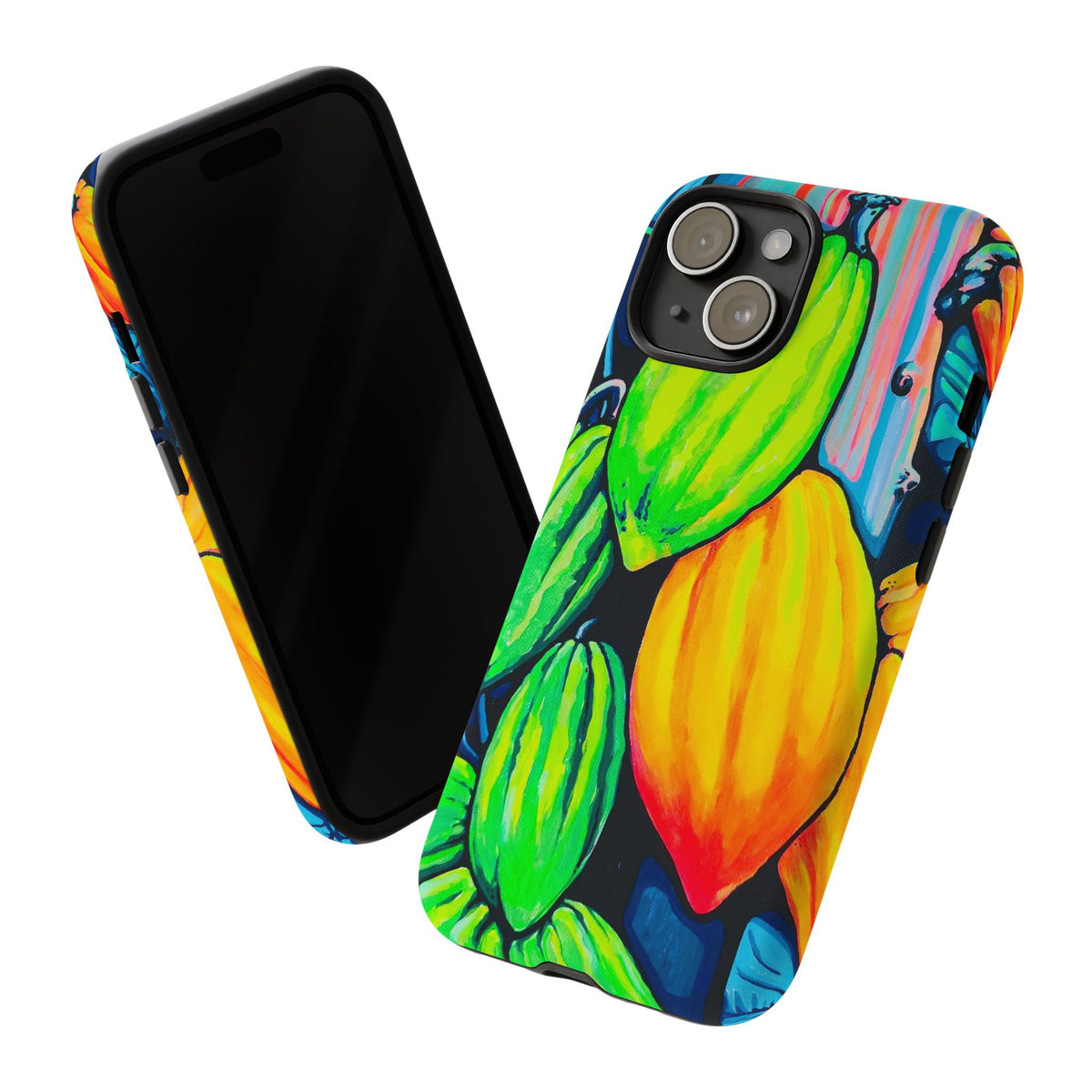 Coque de téléphone robuste Cacao Néon