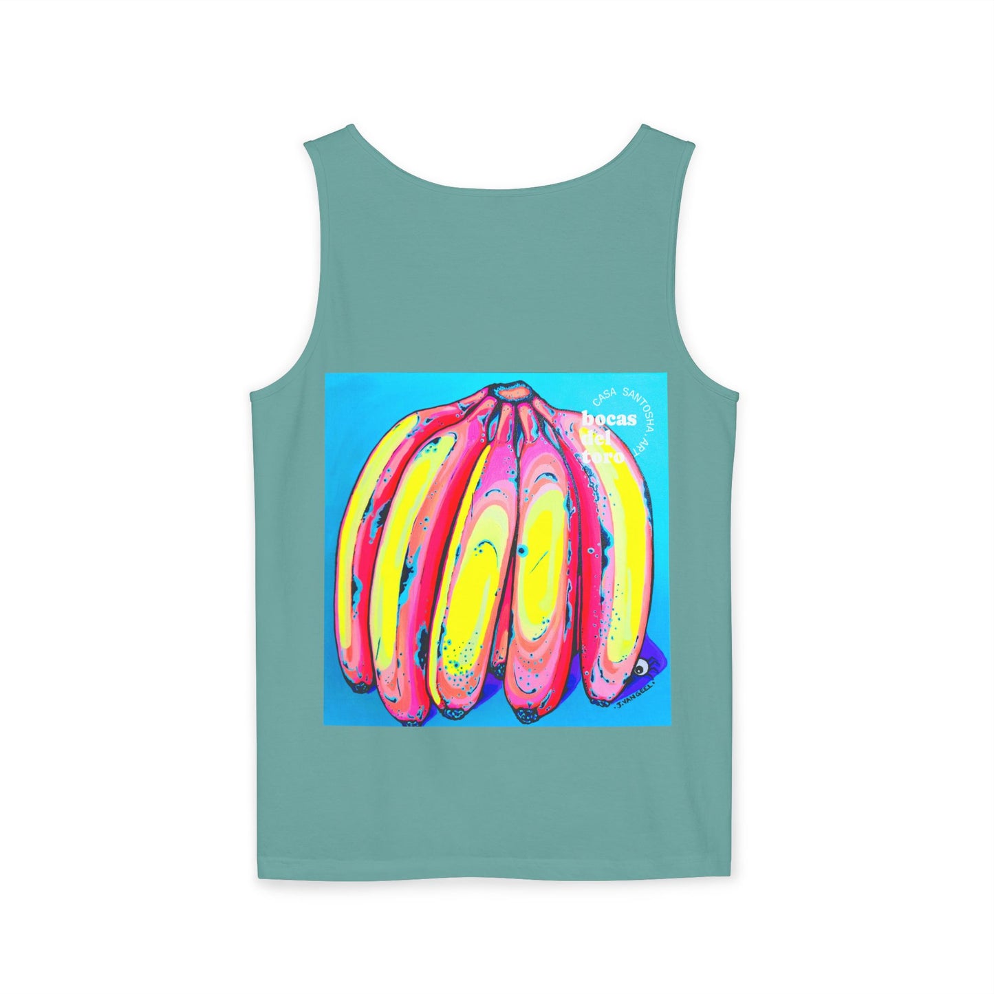 Unisex Neon Fat Bananas Tank Top - Perfect for Summer Vibes