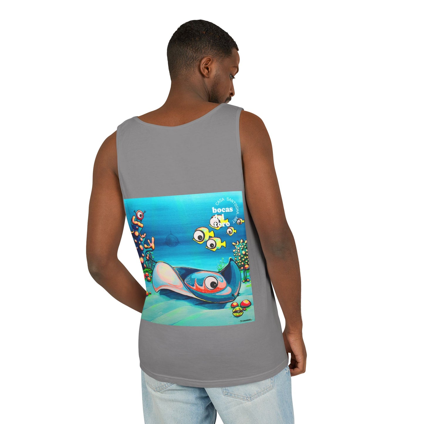 Unisex Cyclops Stingray Tank Top - Perfect for Summer Vibes