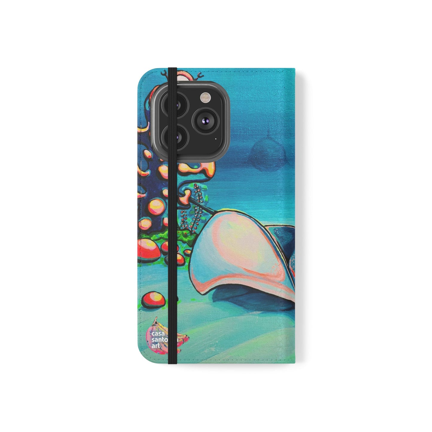 Cyclops Stingray Flip Phone Case – Wallet Cover with Card Slots