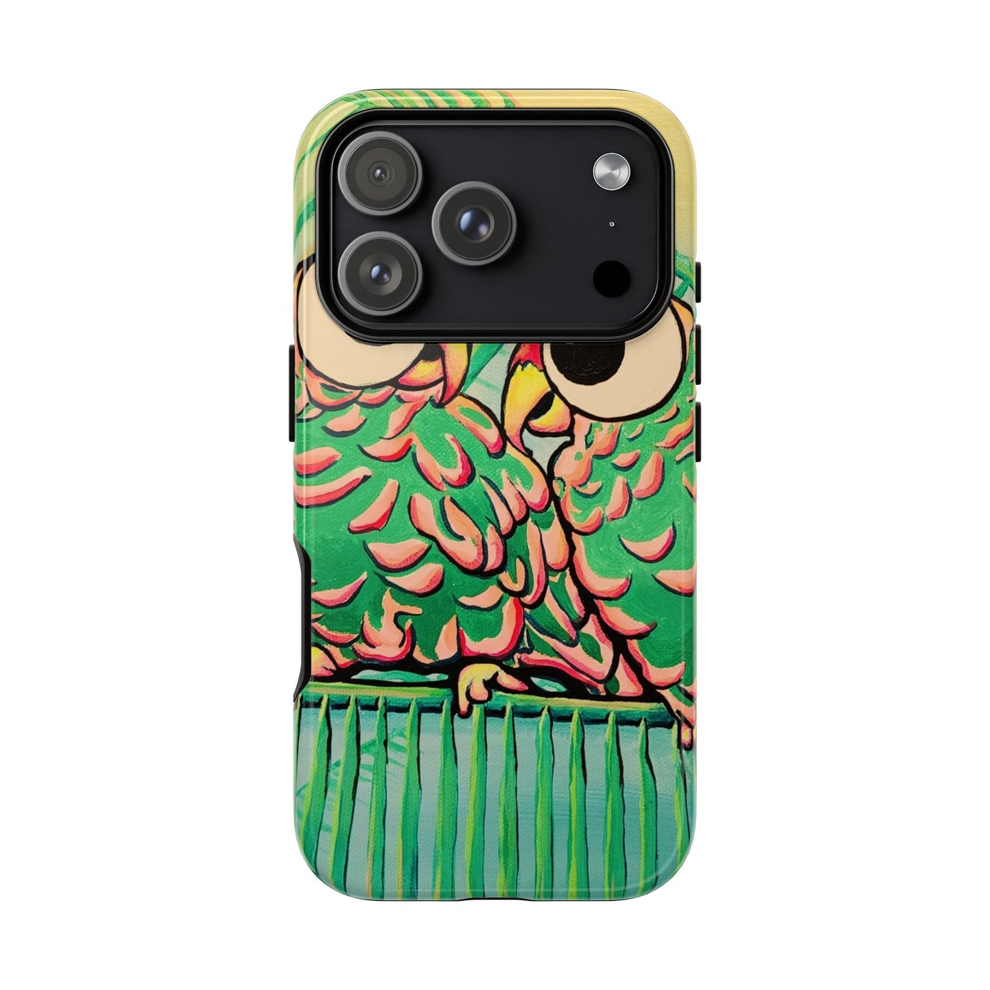 Chatty Cyclops Parrots Tough Phone Case