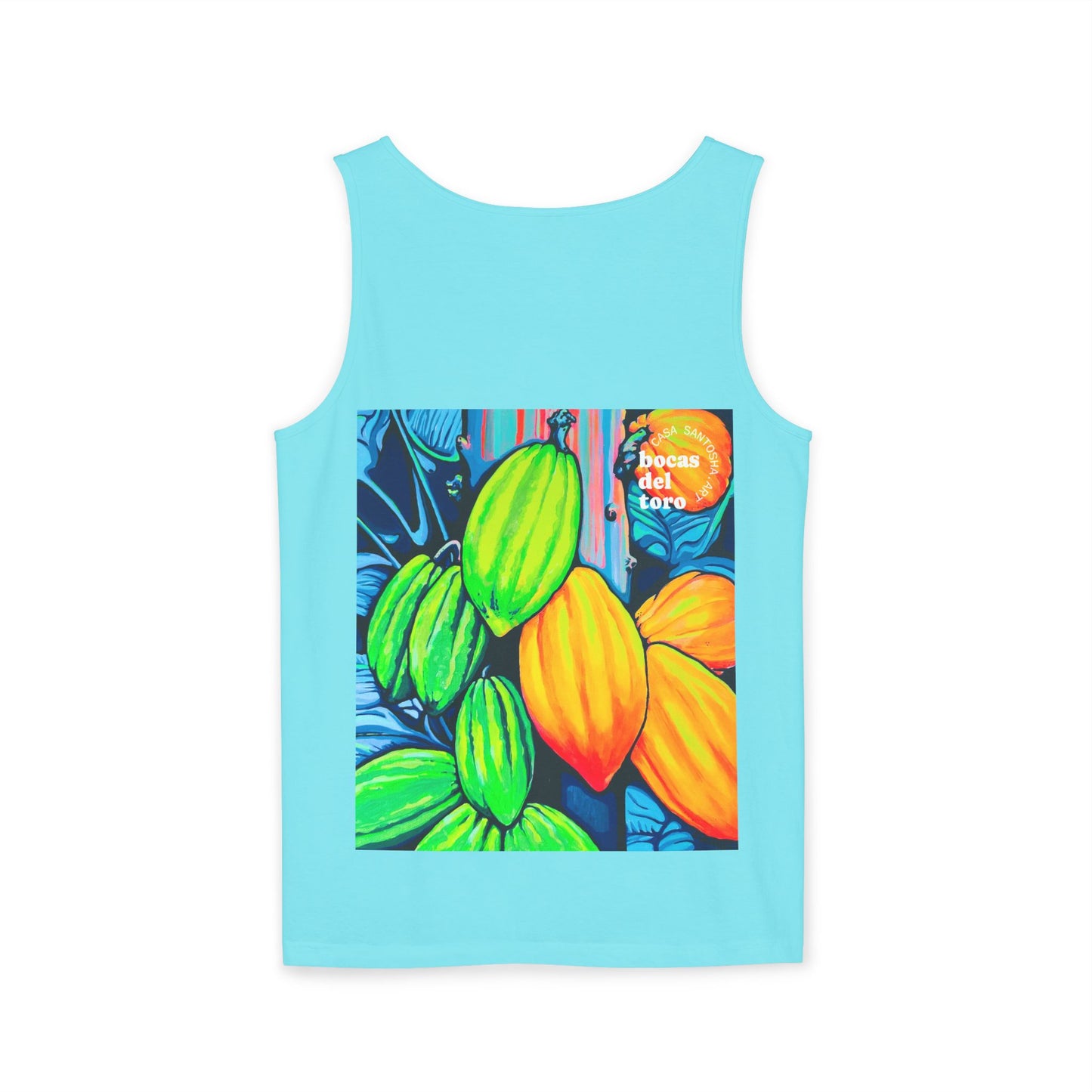 Unisex Neon Cacao Tank Top - Perfect for Summer Vibes