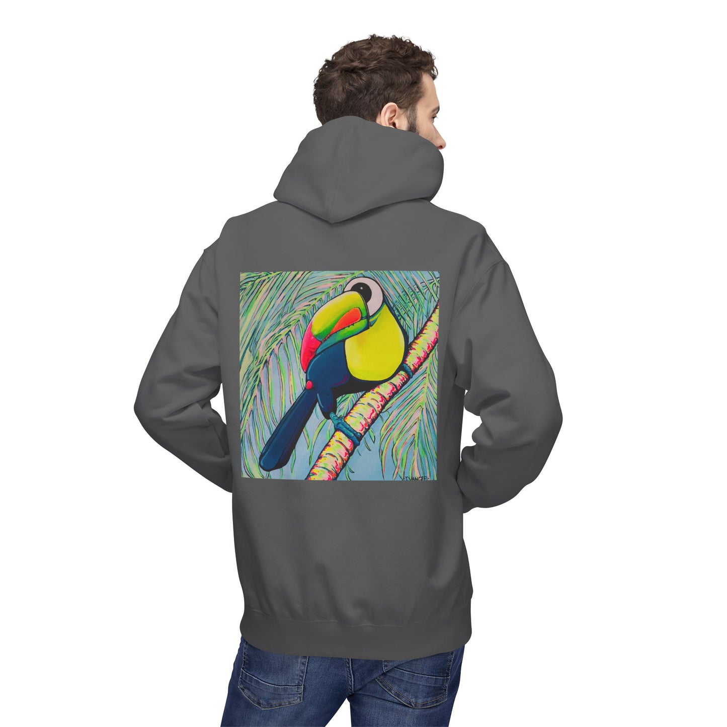 Unisex Cyclops Toucan Soft Hoodie