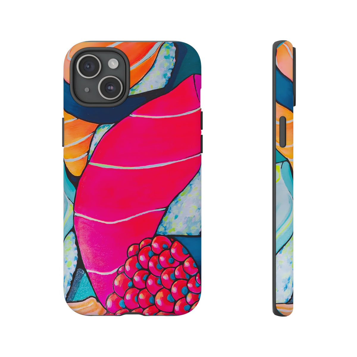 Coque de téléphone résistante Néon Sushi
