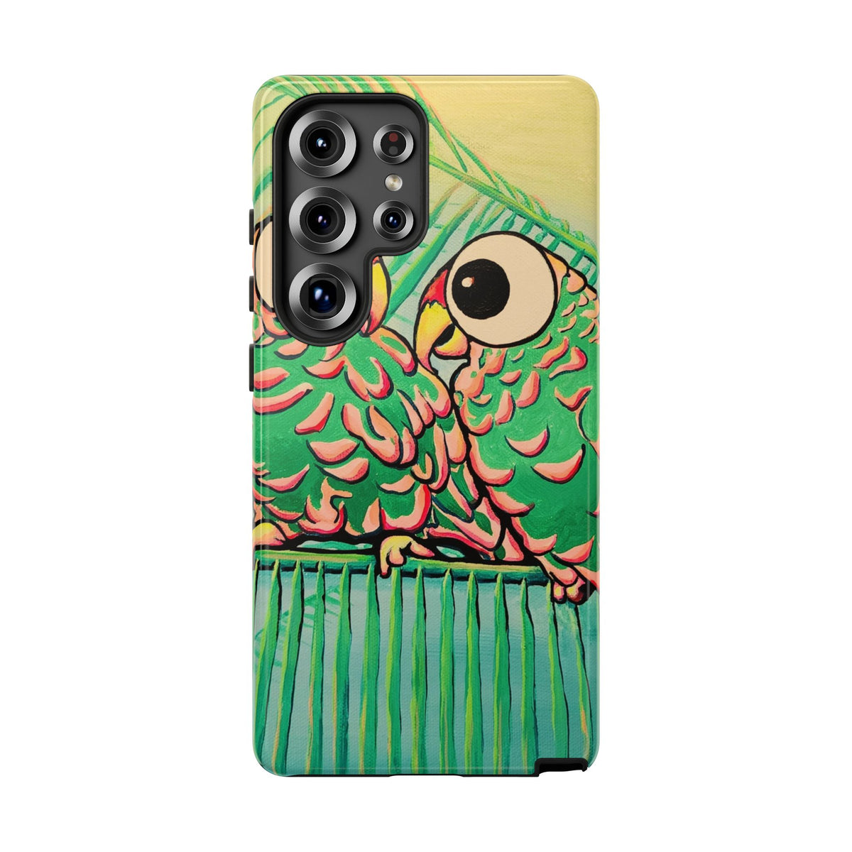 Chatty Cyclops Parrots Tough Phone Case