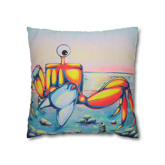 Cyclops Crab Pillowcase for Throw Pillow, Cover Only