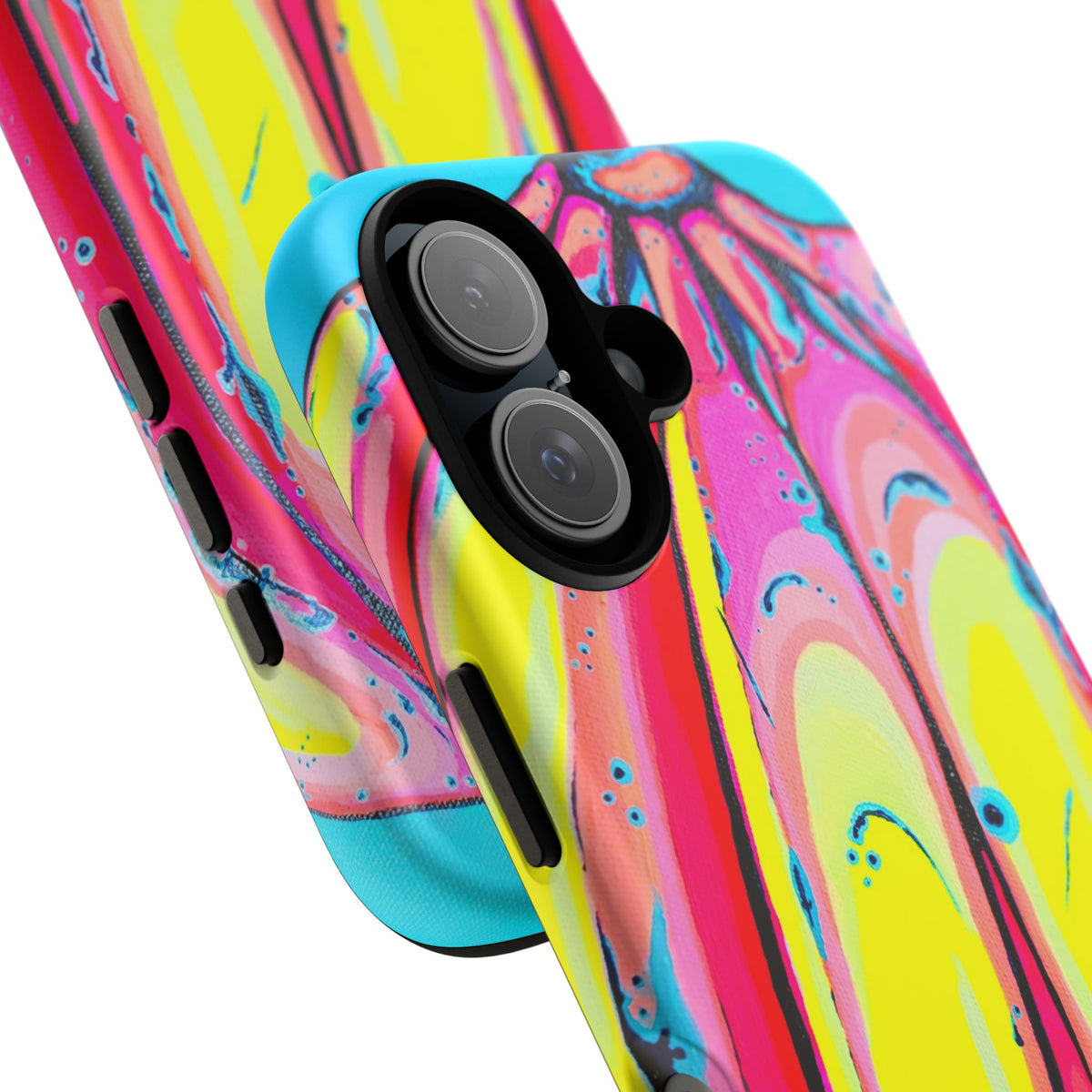 Neon Fat Bananas Tough Phone Case