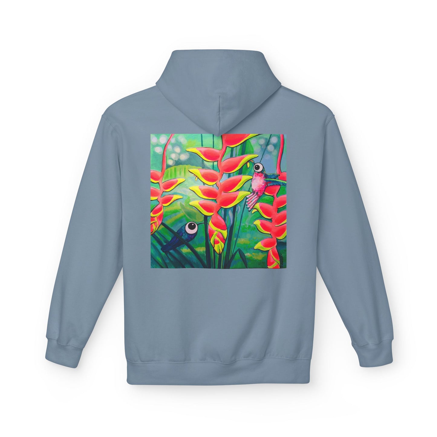 Unisex Cyclops Hummingbirds Soft Hoodie