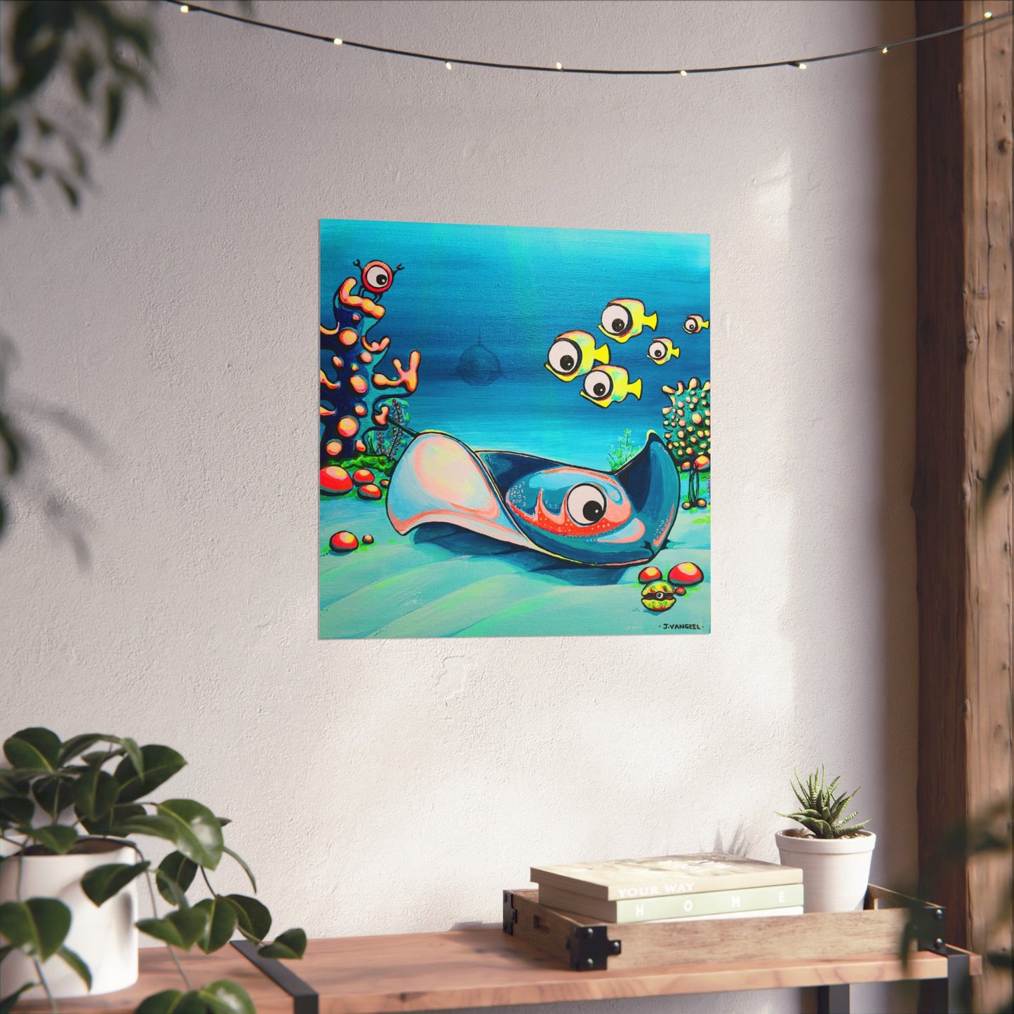 Cyclops Stingray Giclée Art Poster