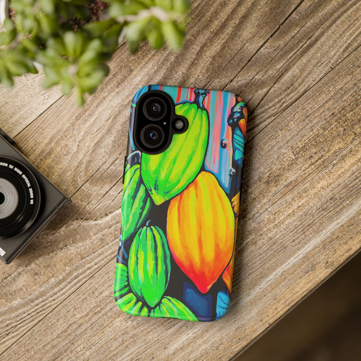 Coque de téléphone robuste Cacao Néon