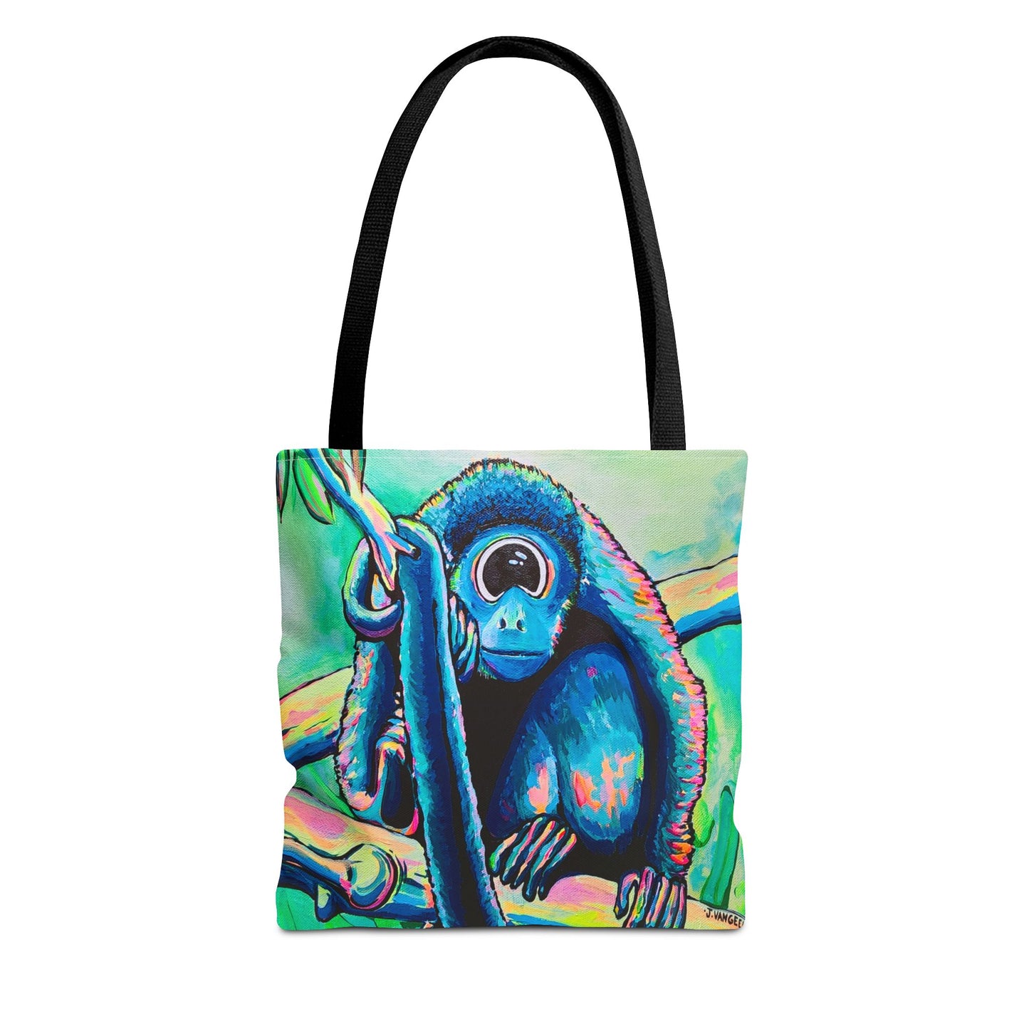 Premium Cyclops Monkey Tote Bag, Original Artist Design, Reusable Shopping Tote, Eco-Friendly