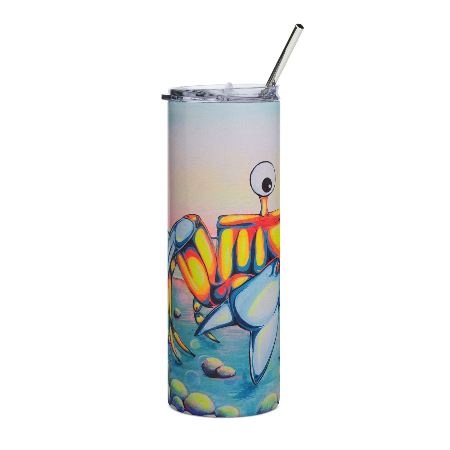 Cyclops Crab Stainless Steel Tumbler, 20oz | Fun Travel Mug, Eco-Friendly