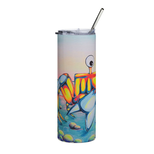 Cyclops Crab Stainless Steel Tumbler, 20oz | Fun Travel Mug, Eco-Friendly