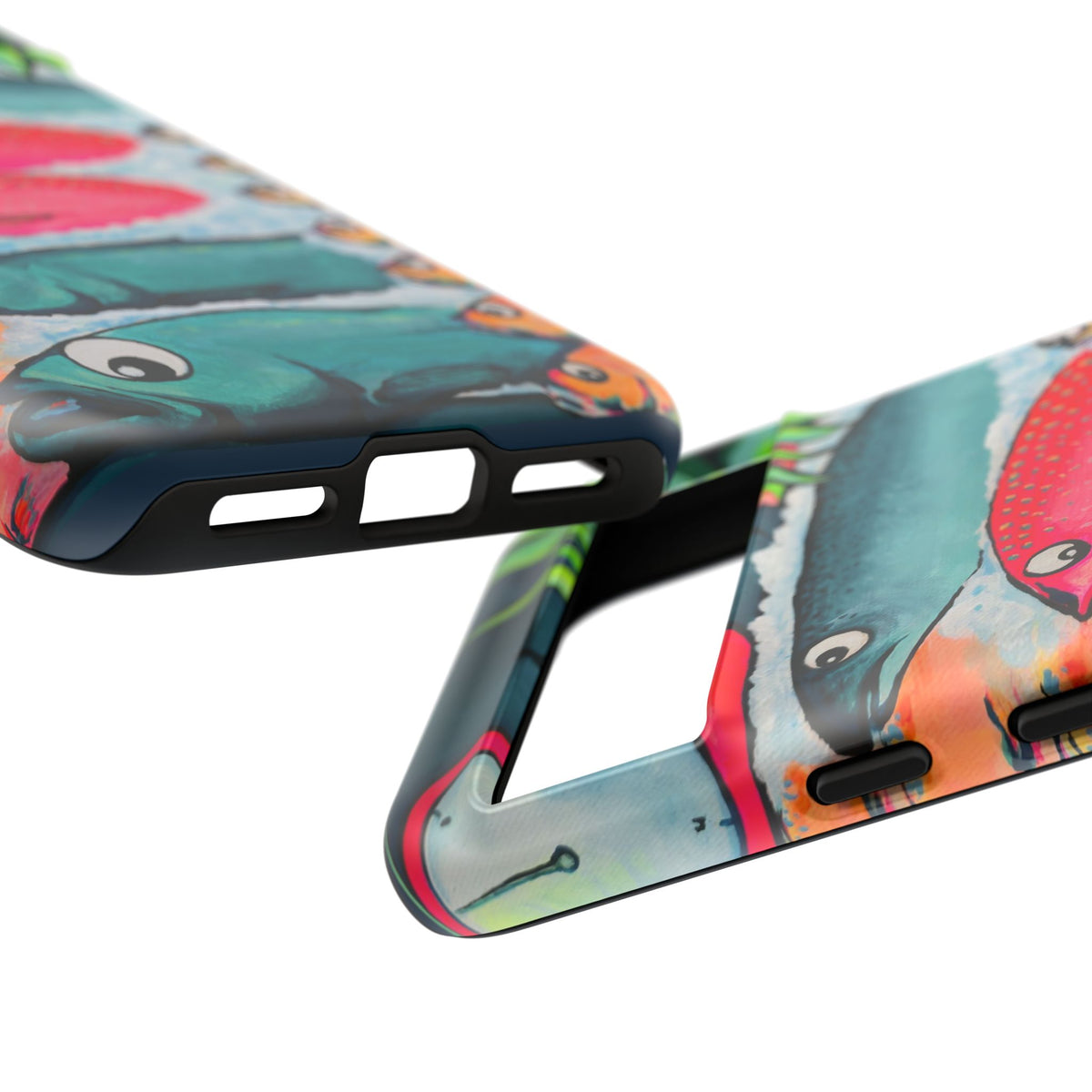 Neon Cabo Fish Market Tough Phone Case