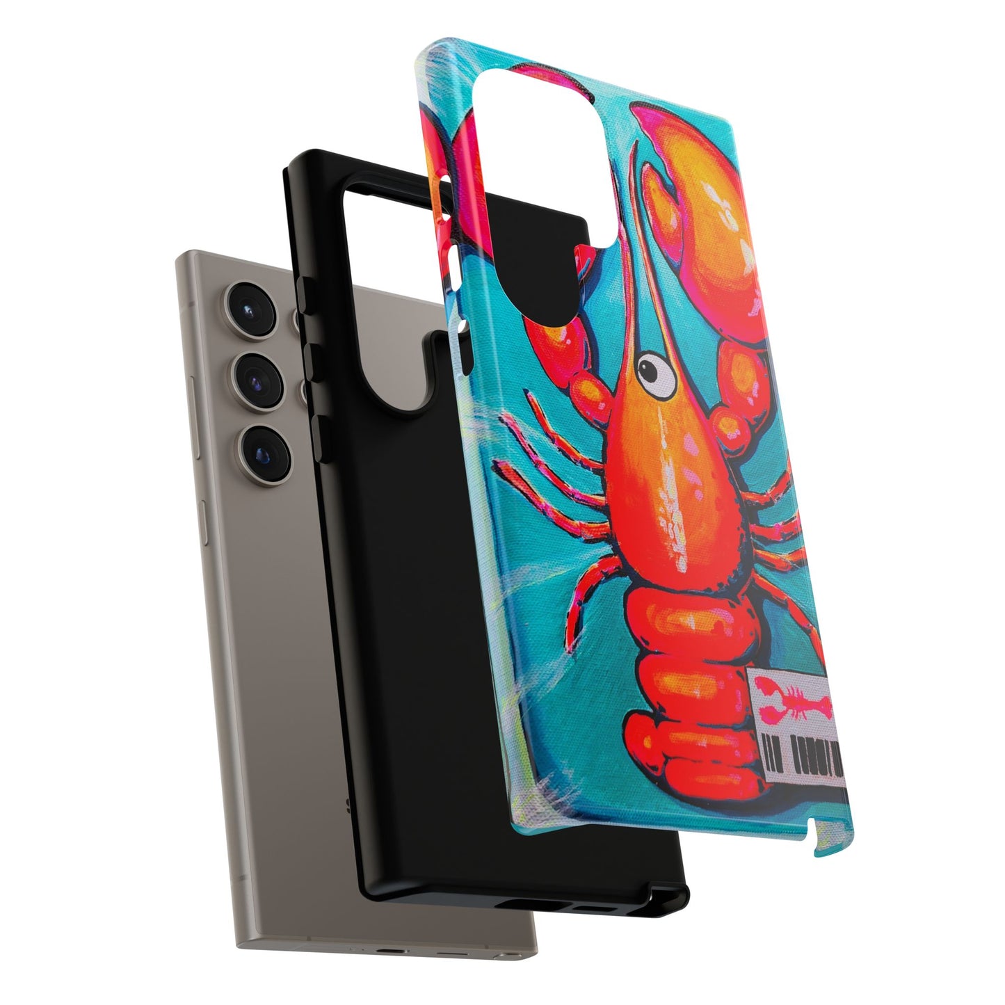 Neon Lobster Tough Phone Case
