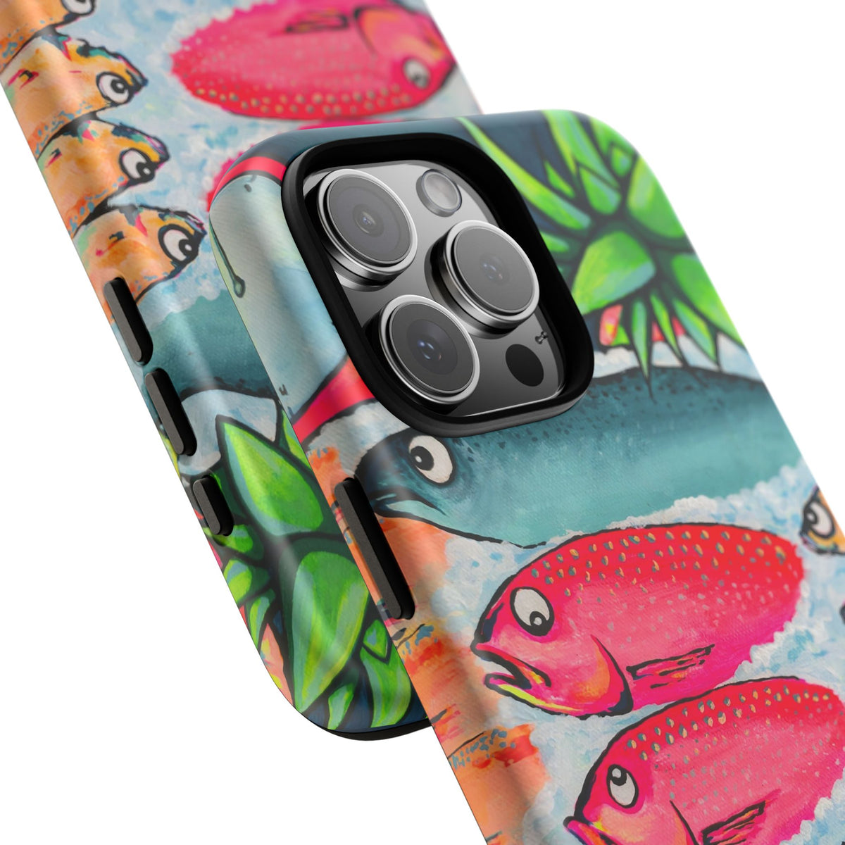 Neon Cabo Fish Market Tough Phone Case