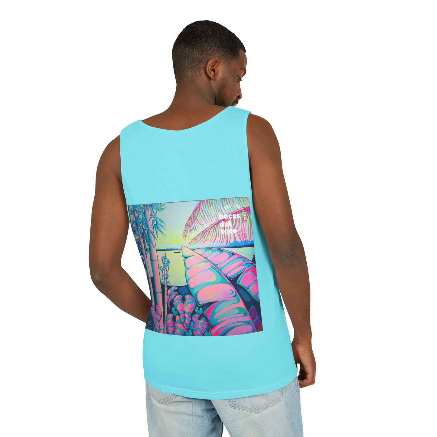 Unisex Serenity Bocas Tank Top - Perfect for Summer Vibes