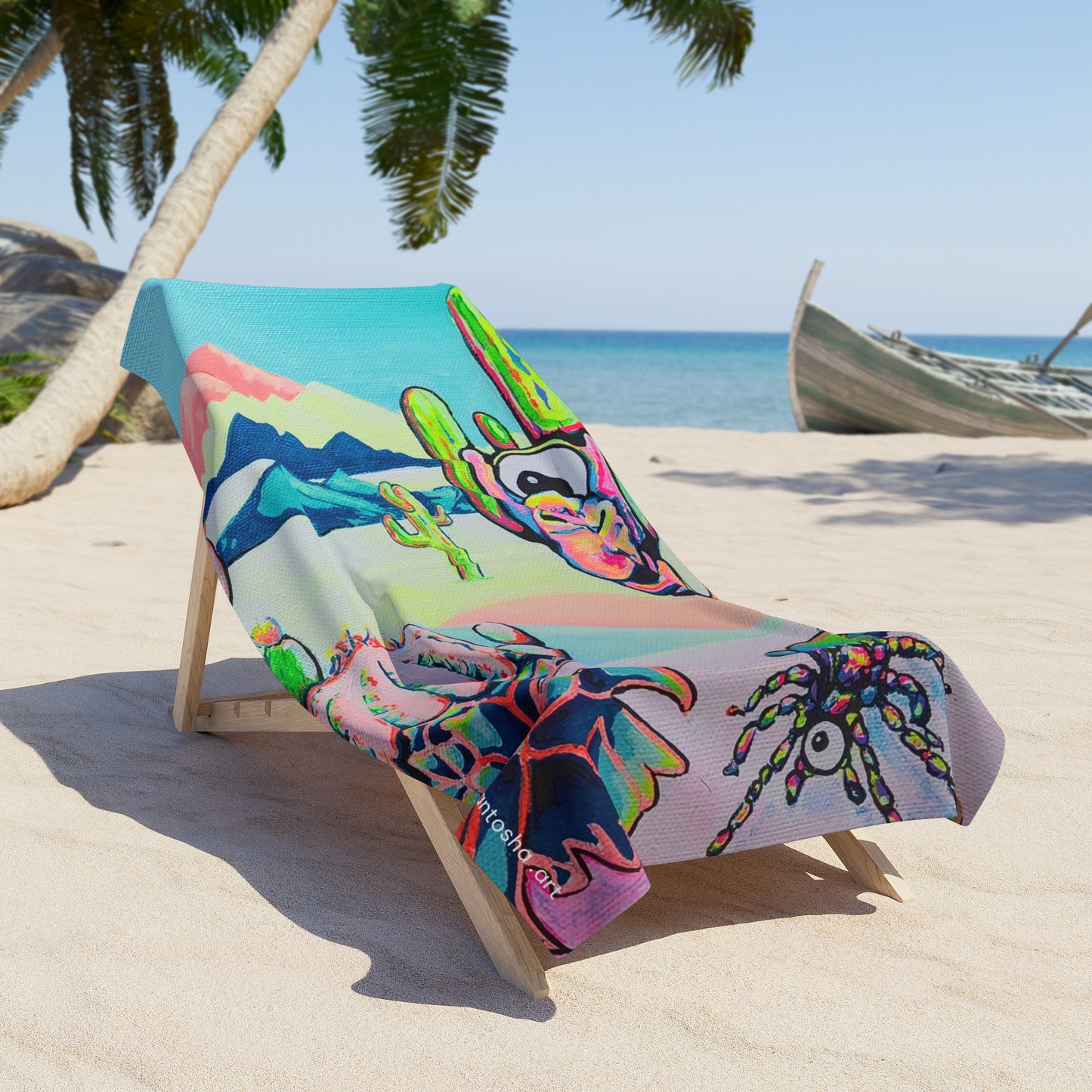 Cyclops Camel Beach Towel for Summer Fun and Vacation Essentials