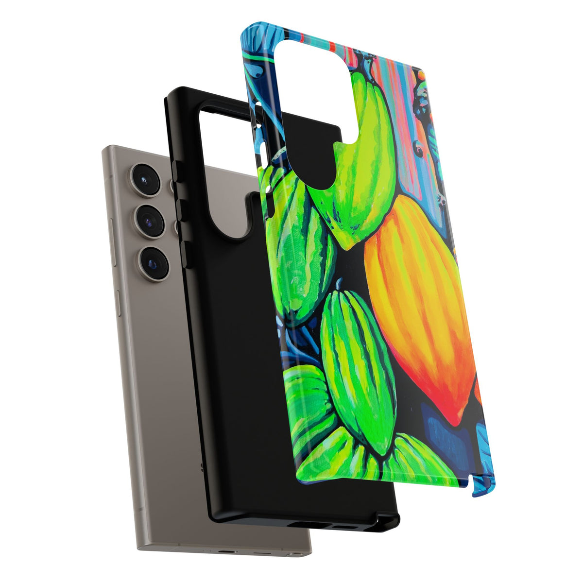 Coque de téléphone robuste Cacao Néon