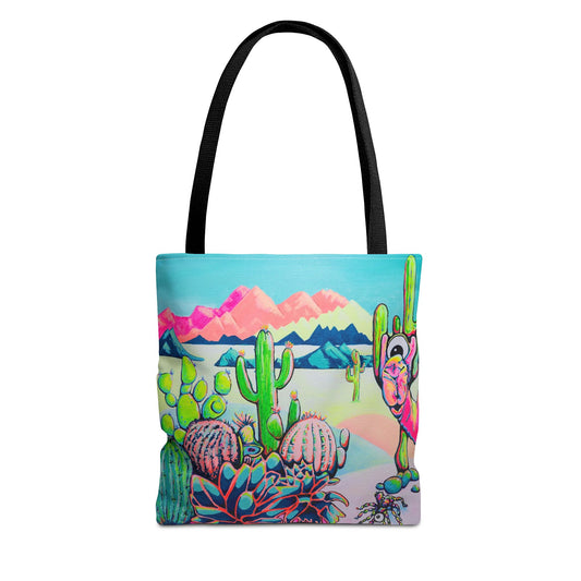 Premium Cyclops Camel Tote Bag, Original Artist Design, Reusable Shopping Tote,  Eco-Friendly