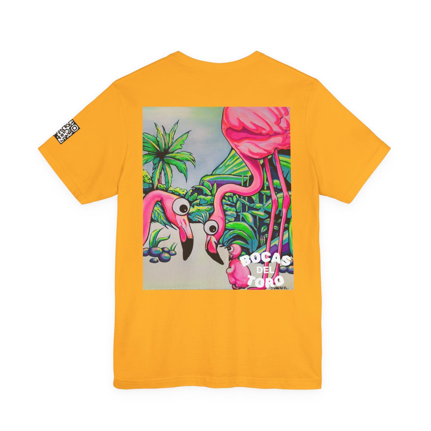 Unisex Cyclops Flamingo Family Tee
