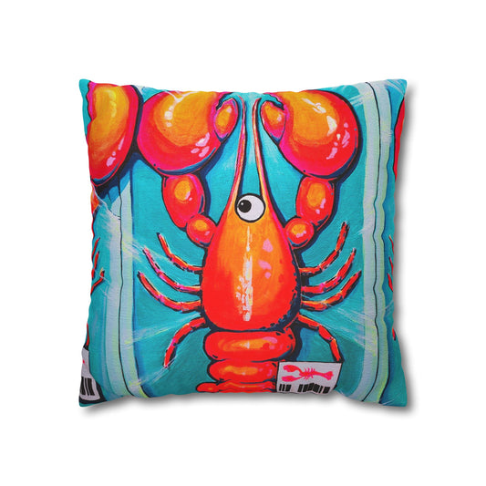 Fresh Neon Lobster Pillowcase, Cover Only