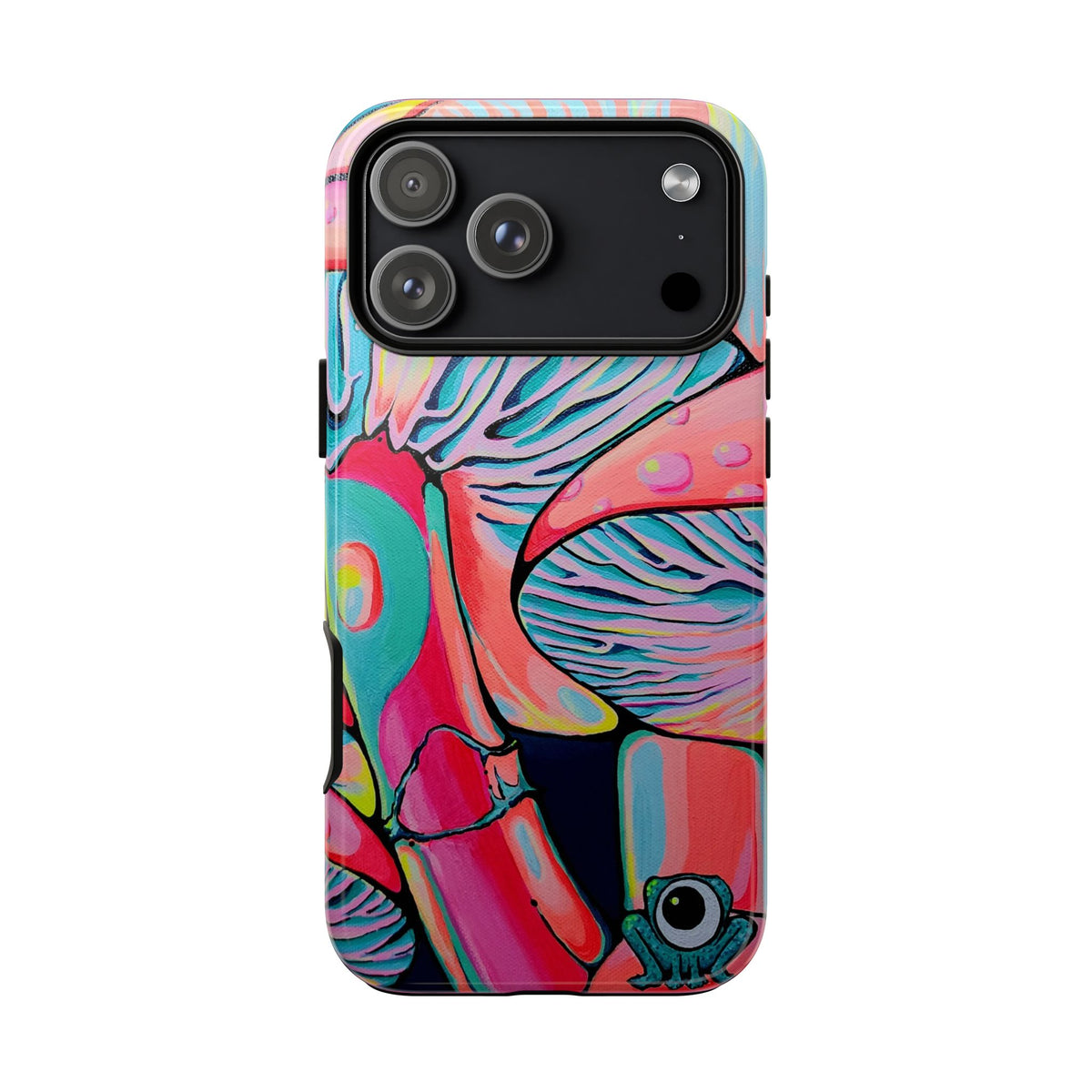 Coque de téléphone résistante Trippy Mushrooms