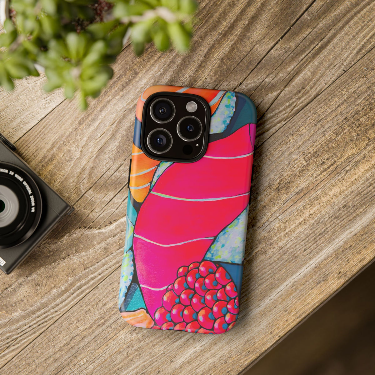 Coque de téléphone résistante Néon Sushi