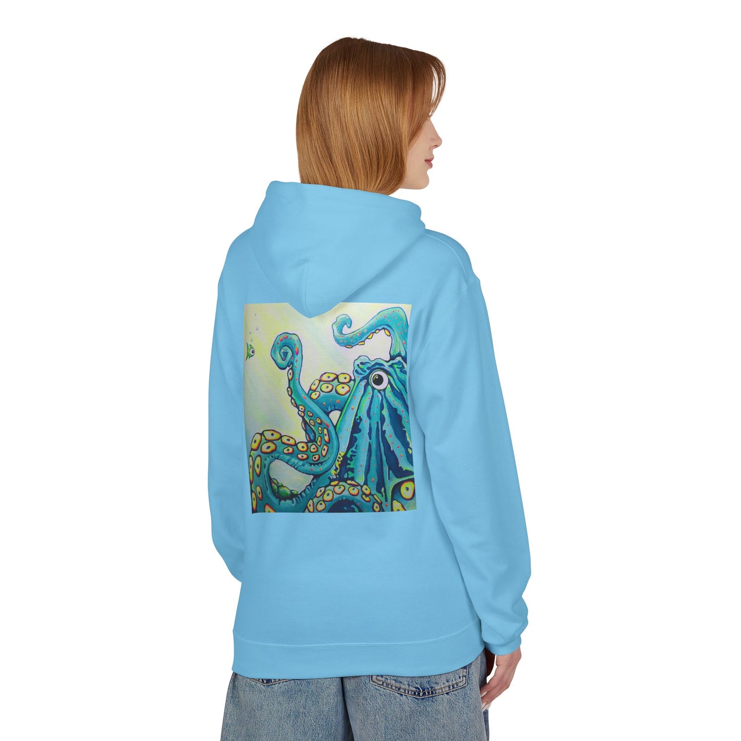 Unisex Cyclops Octopus Soft Hoodie
