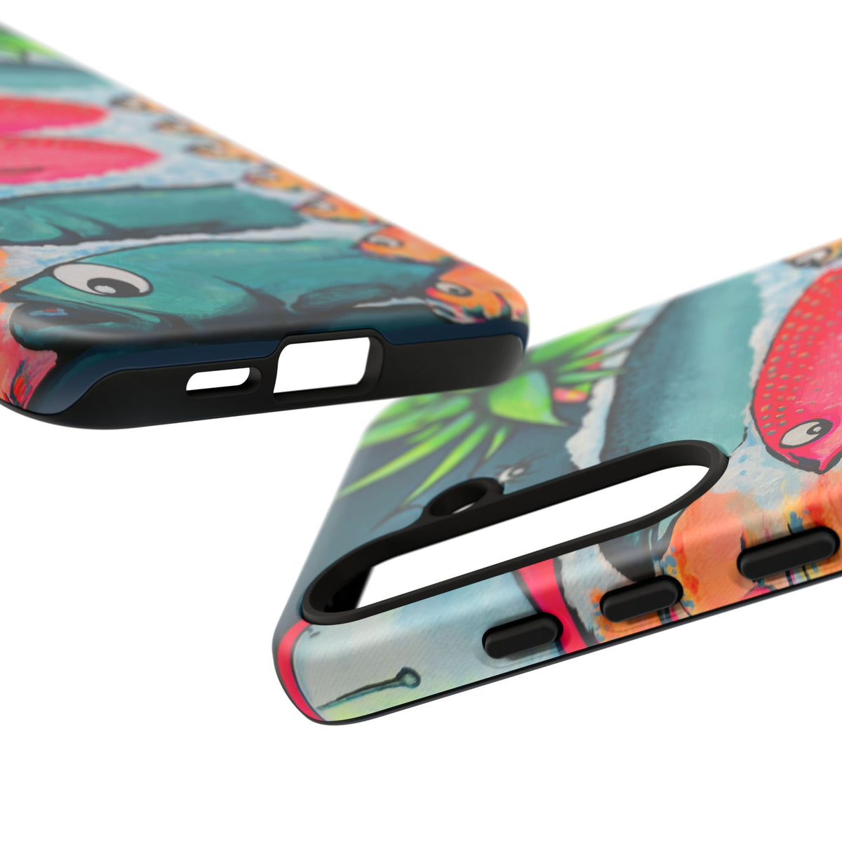 Neon Cabo Fish Market Tough Phone Case