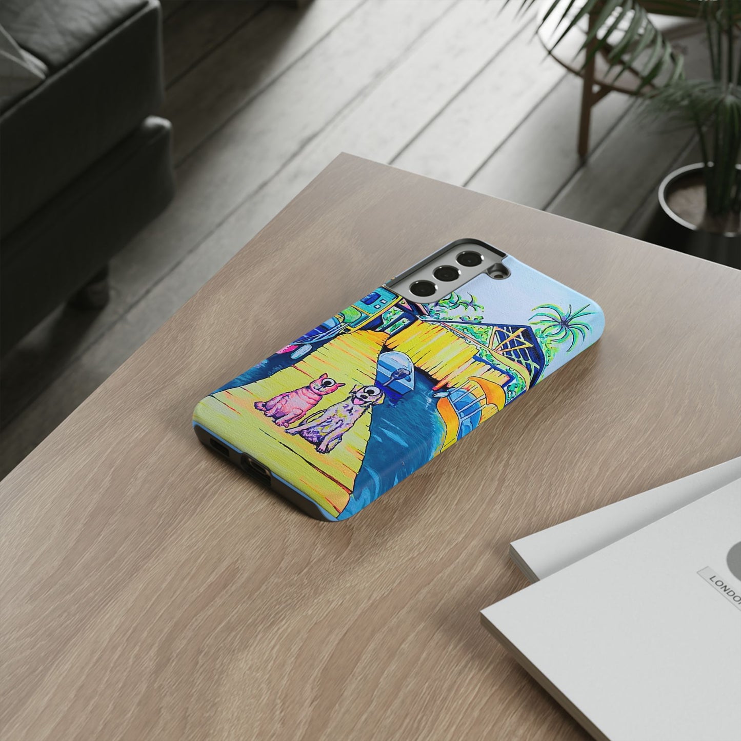 Bocas Cat and Dog Tough Phone Case