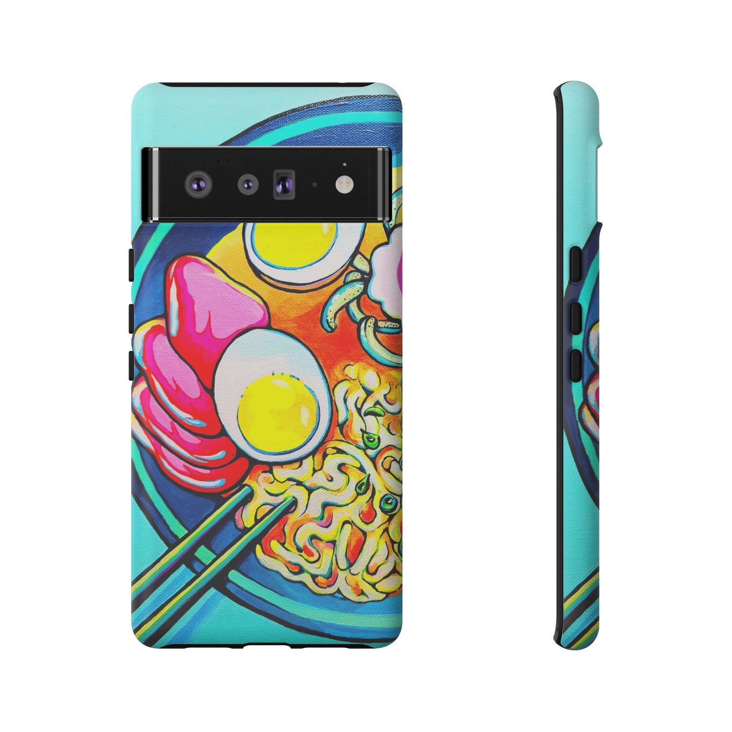 Neon Ramen Tough Phone Case