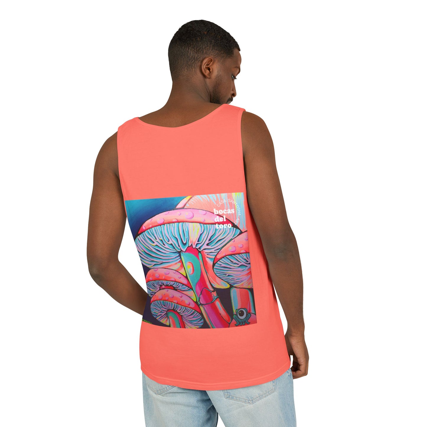 Unisex Trippy Mushrooms Tank Top - Perfect for Summer Vibes