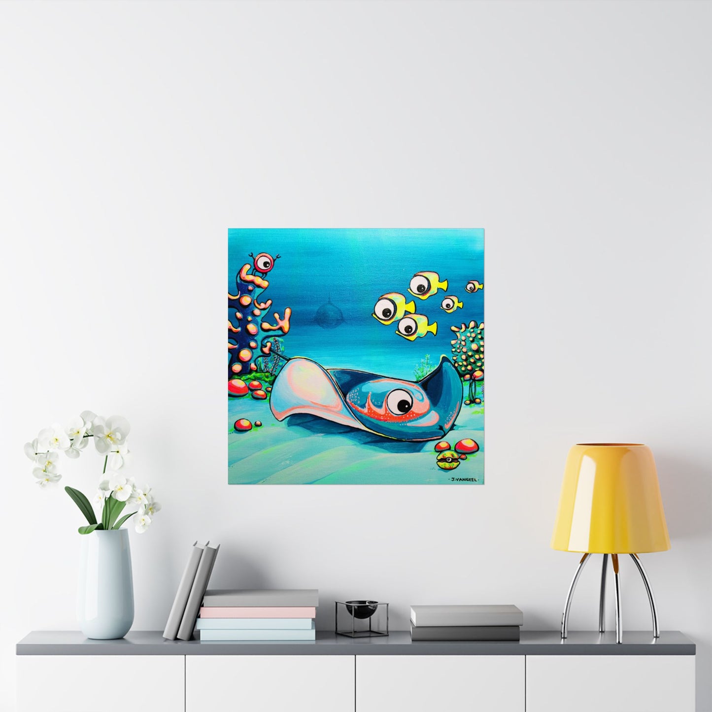 Cyclops Stingray Giclée Art Poster