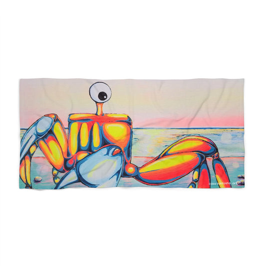 Cyclops Crab Beach Towel for Summer Fun and Vacation Essentials