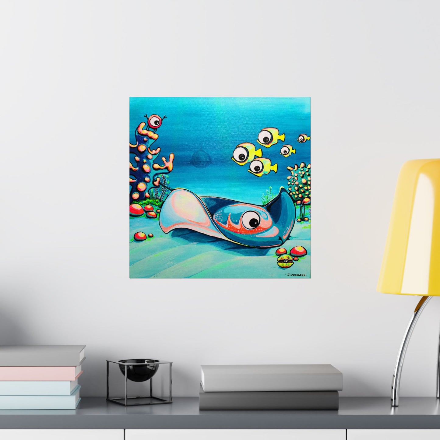Cyclops Stingray Giclée Art Poster