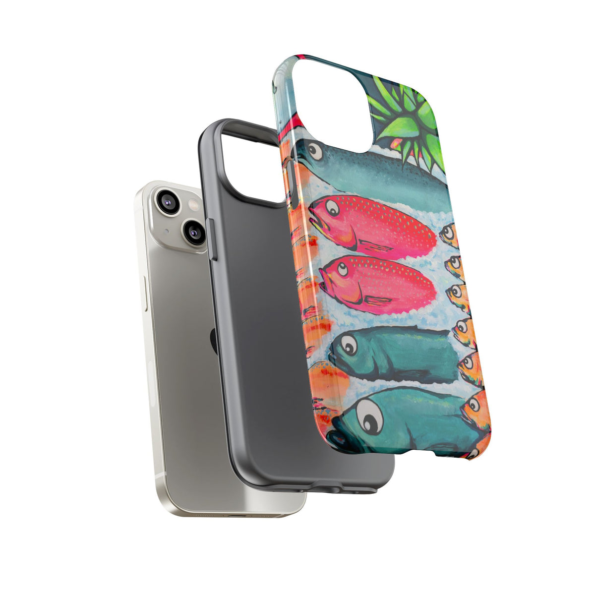 Neon Cabo Fish Market Tough Phone Case