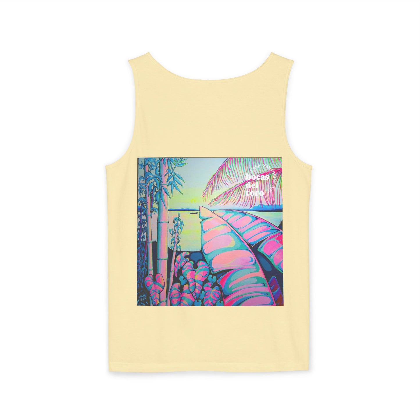 Unisex Serenity Bocas Tank Top - Perfect for Summer Vibes