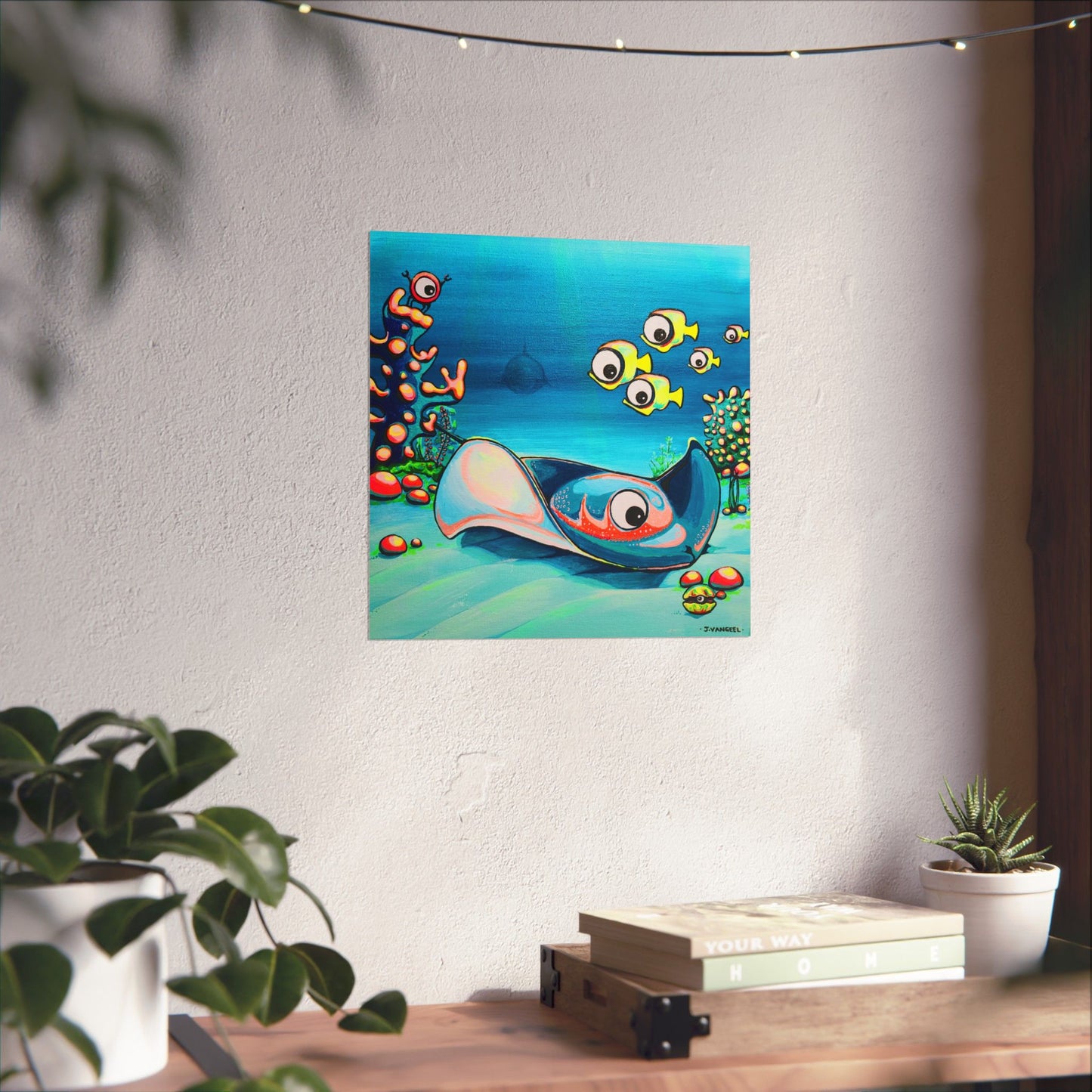 Cyclops Stingray Giclée Art Poster