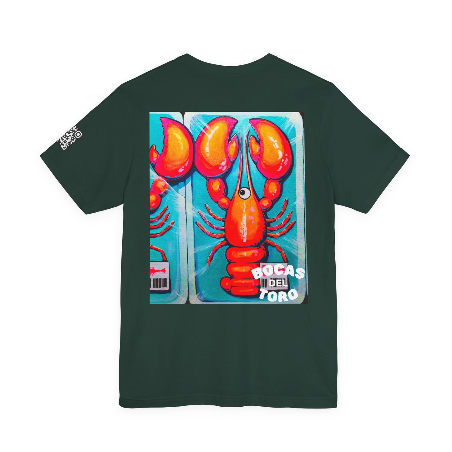 Unisex Neon Lobster Tee