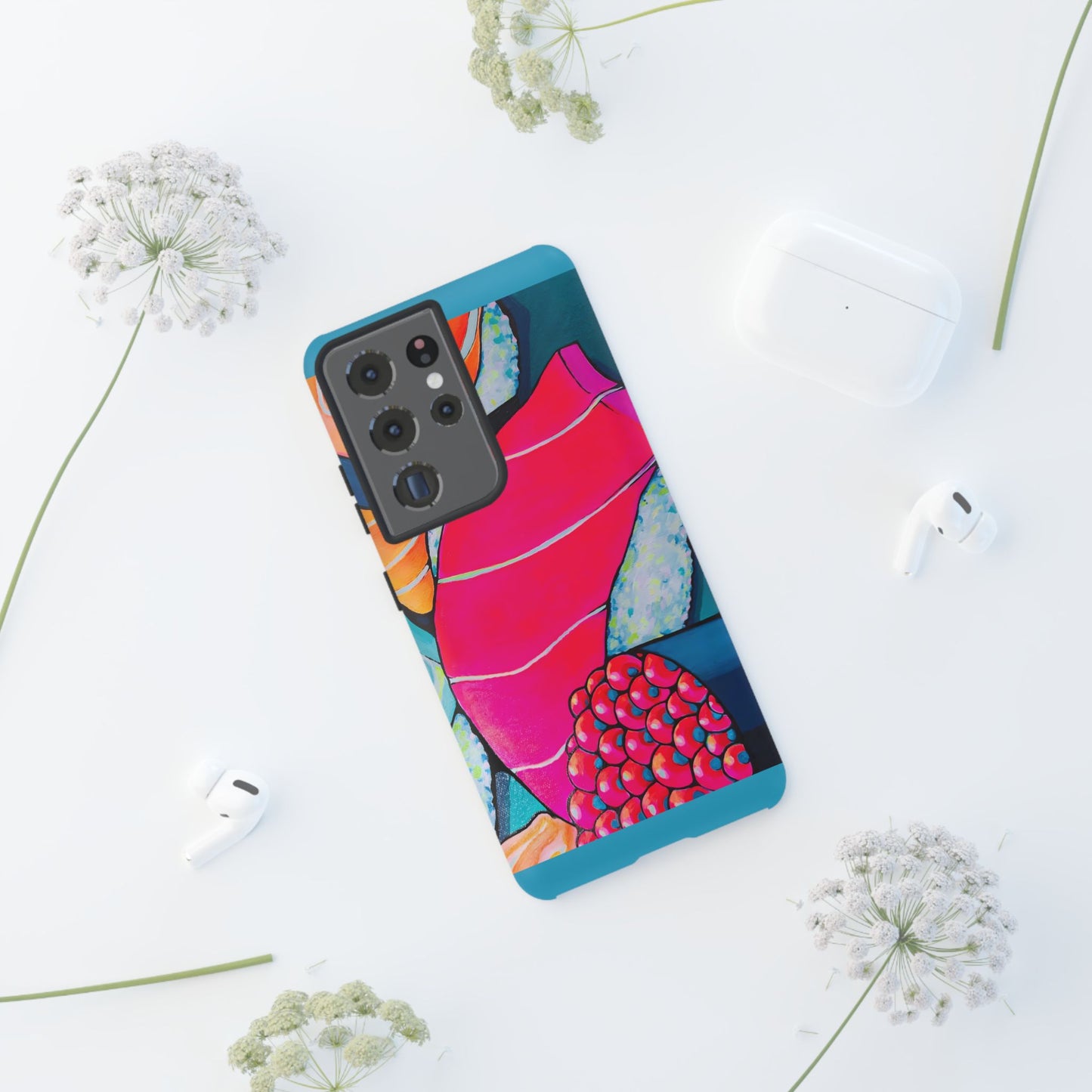 Coque de téléphone résistante Néon Sushi