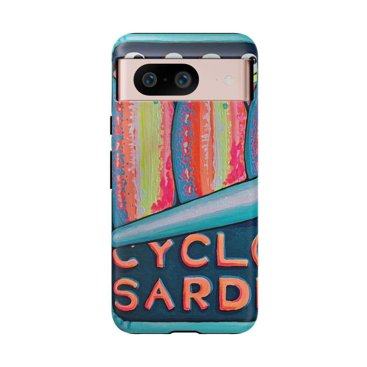 Neon Sardines Tough Phone Case
