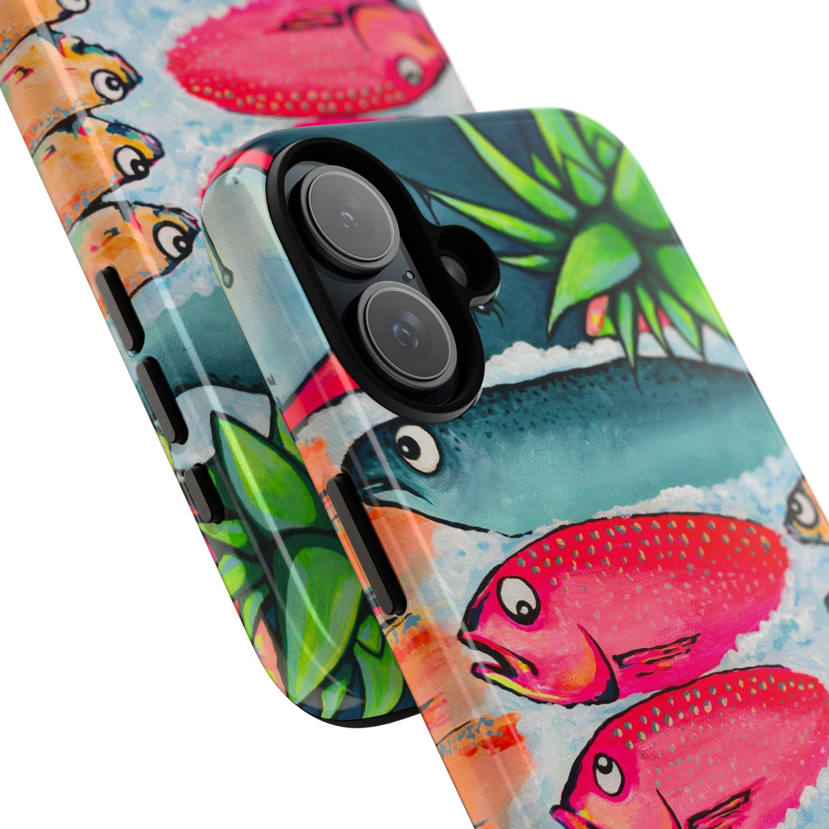 Neon Cabo Fish Market Tough Phone Case