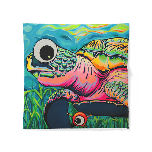 Cyclops Turtle Duvet Cover