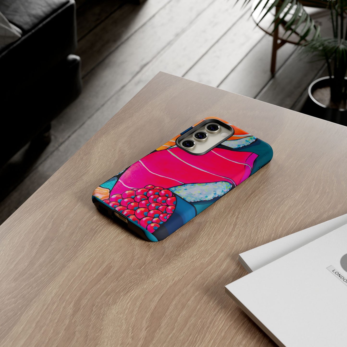 Coque de téléphone résistante Néon Sushi