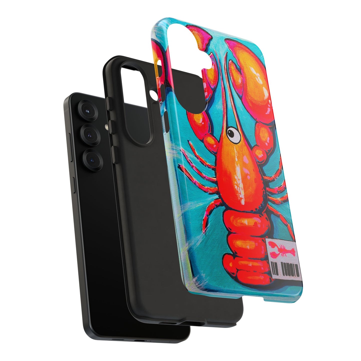 Neon Lobster Tough Phone Case