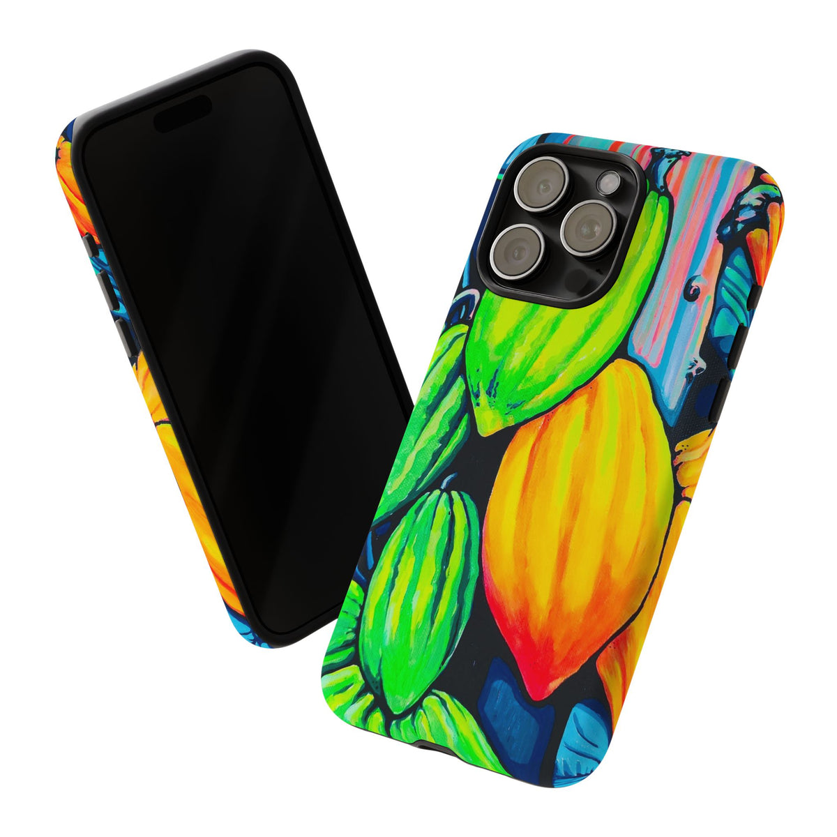 Coque de téléphone robuste Cacao Néon